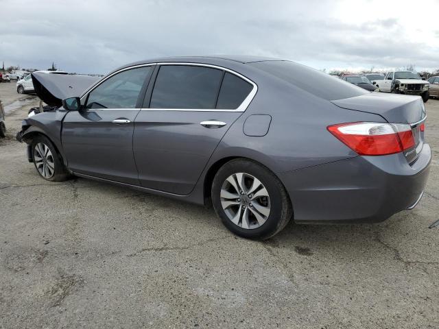 1HGCR2F37FA141622 - 2015 HONDA ACCORD LX GRAY photo 2