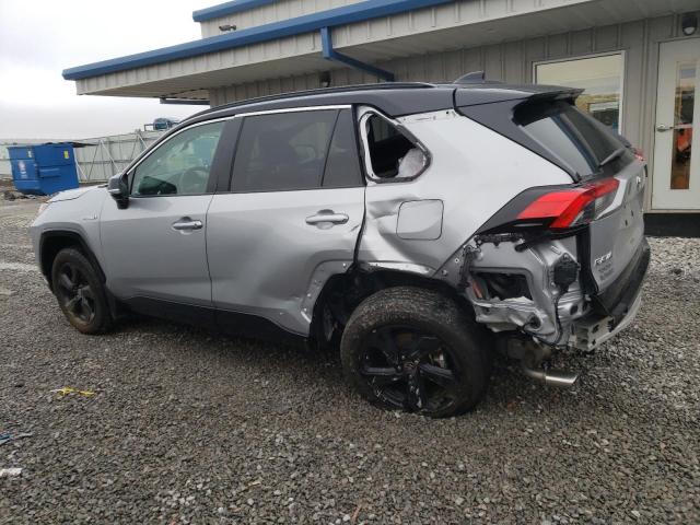 2T3E6RFV5MW029152 - 2021 TOYOTA RAV4 XSE SILVER photo 2