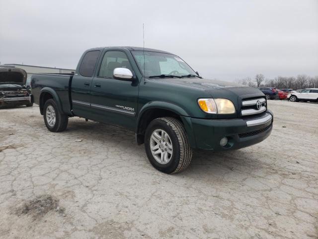 5TBBT44154S442665 - 2004 TOYOTA TUNDRA ACCESS CAB SR5 GREEN photo 4