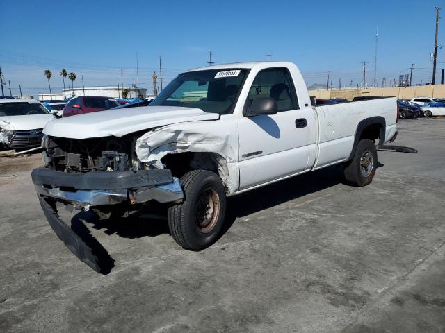 1GCHC24U36E185529 - 2006 CHEVROLET SILVERADO C2500 HEAVY DUTY WHITE photo 1