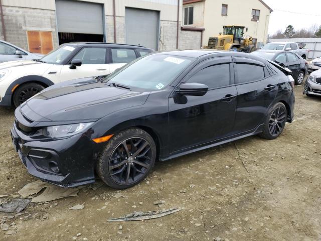 SHHFK7H41MU421719 - 2021 HONDA CIVIC SPORT Schwarz Foto 1
