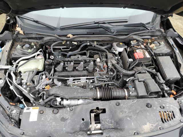 SHHFK7H41MU421719 - 2021 HONDA CIVIC SPORT Schwarz Foto 11