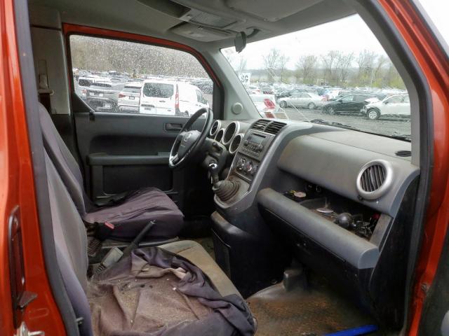 5J6YH27564L019837 - 2004 HONDA ELEMENT EX  photo 5