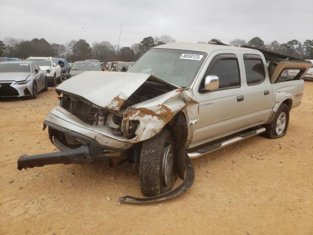5TEGN92N04Z334919 - 2004 TOYOTA TACOMA DOUBLE CAB PRERUNNER SILVER photo 1