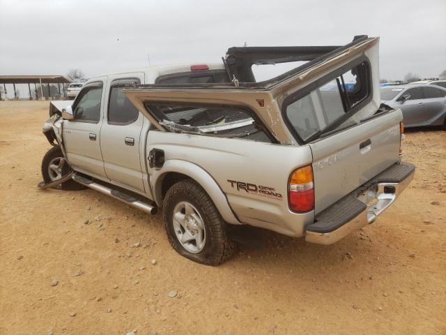 5TEGN92N04Z334919 - 2004 TOYOTA TACOMA DOUBLE CAB PRERUNNER SILVER photo 2