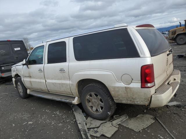 3GYFK66N94G238726 - 2004 CADILLAC ESCALADE ESV WHITE photo 2