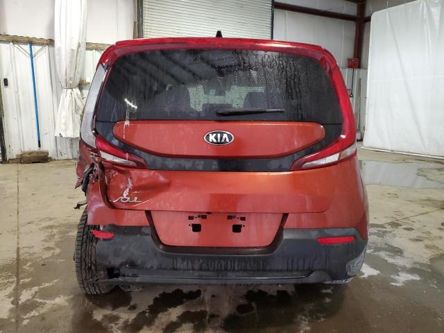 KNDJ23AU4M7762763 - 2021 KIA SOUL LX ORANGE photo 6