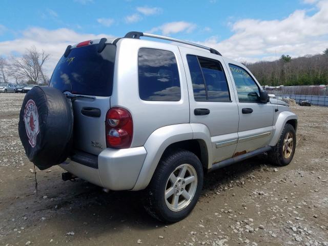 1J4GL58K57W523587 - 2007 JEEP LIBERTY LIMITED  photo 4