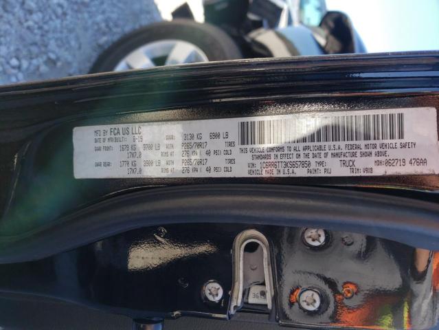 1C6RR6TT3KS657850 - 2019 RAM 1500 CLASS SLT შავი ფოტო 13