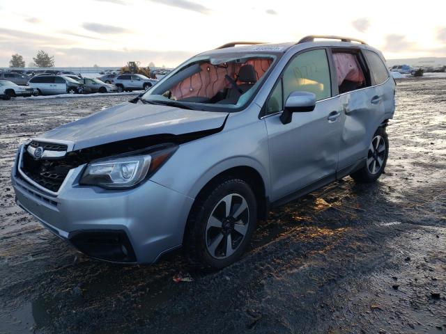 JF2SJARC8JH443946 - 2018 SUBARU FORESTER 2.5I LIMITED SILVER photo 1