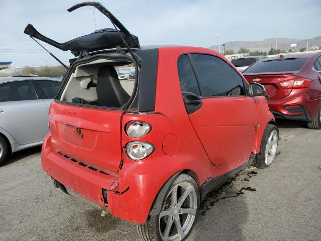 WMEEJ3BA5BK425961 - 2011 SMART FORTWO PURE RED photo 3