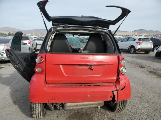 WMEEJ3BA5BK425961 - 2011 SMART FORTWO PURE RED photo 6