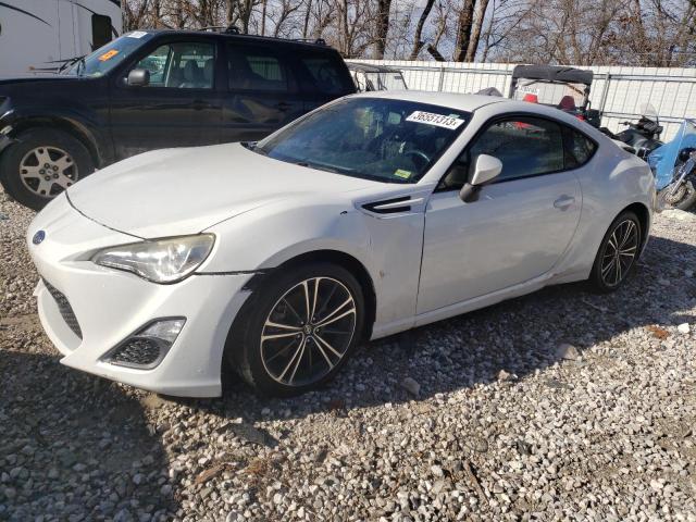 JF1ZCAB1XD2600793 - 2013 SUBARU BRZ 2.0 PREMIUM WHITE photo 1