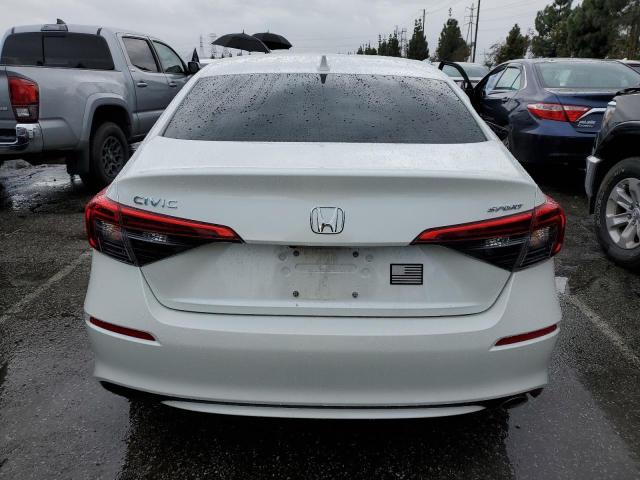 2HGFE2F54NH572090 - 2022 HONDA CIVIC SPORT 白色 照片 6