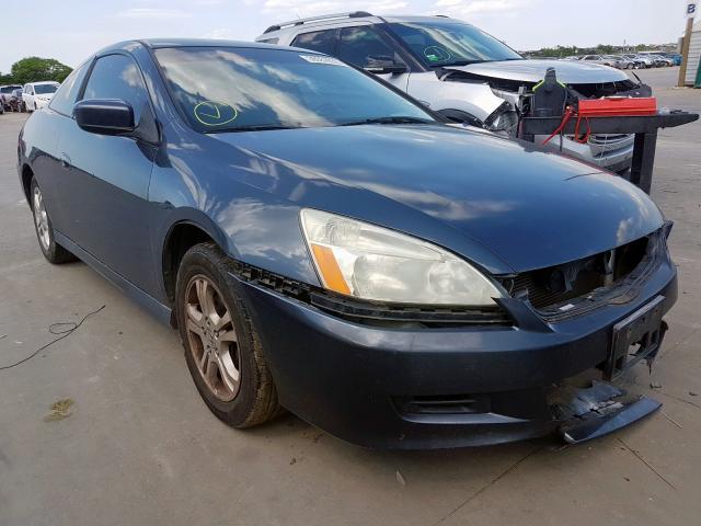 1HGCM72397A000750 - 2007 HONDA ACCORD LX  photo 1