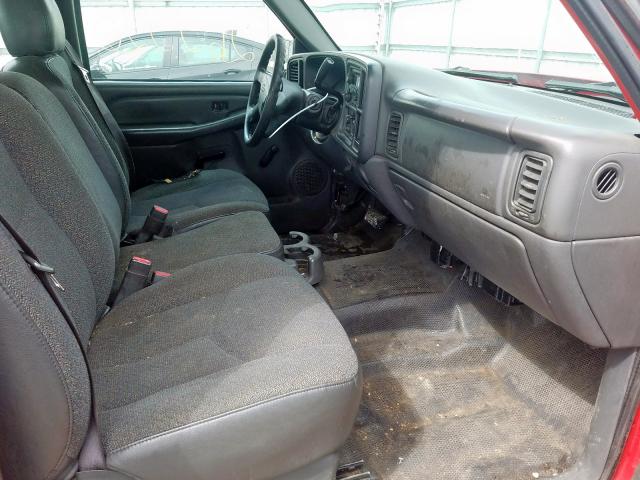 1GCEC19X17Z132421 - 2007 CHEVROLET SILVERADO C1500 CLASSIC  photo 5