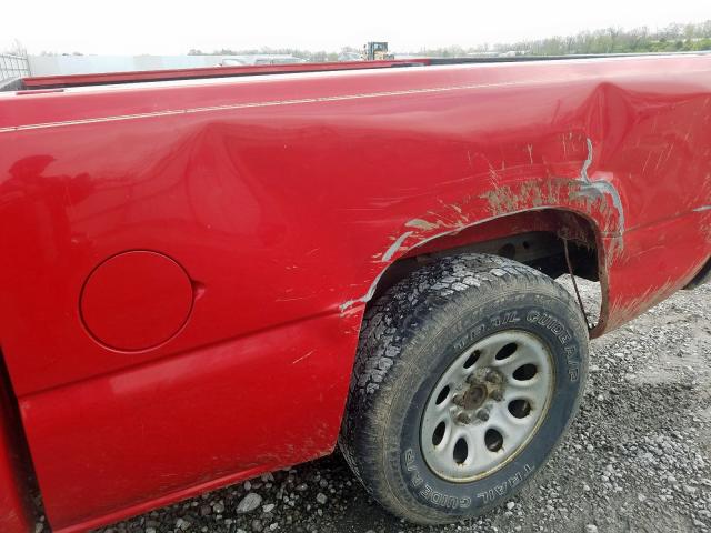 1GCEC19X17Z132421 - 2007 CHEVROLET SILVERADO C1500 CLASSIC  photo 9