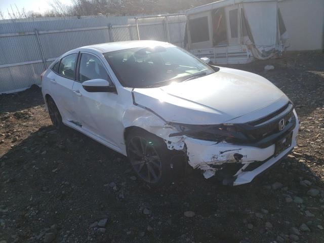 19XFC2F82ME200093 - 2021 HONDA CIVIC SPORT Blanc photo 4