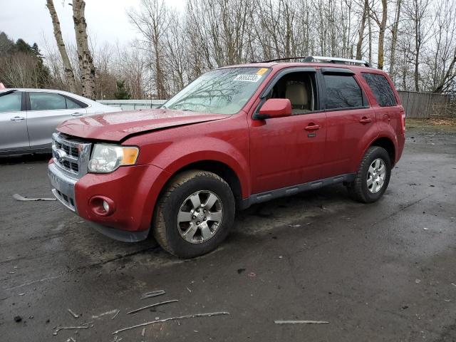 1FMCU9E76BKB30475 - 2011 FORD ESCAPE LIMITED RED photo 1