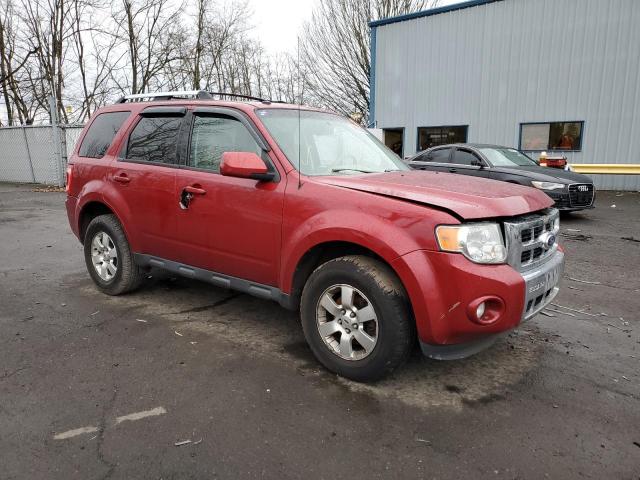 1FMCU9E76BKB30475 - 2011 FORD ESCAPE LIMITED RED photo 4