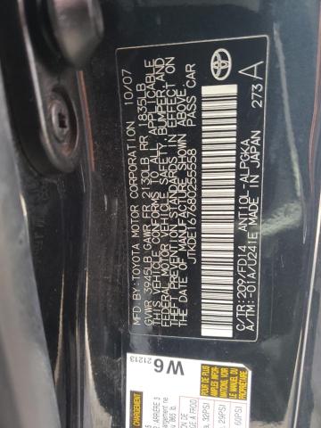 JTKDE167680255558 - 2008 TOYOTA SCION TC 黑色 照片 12