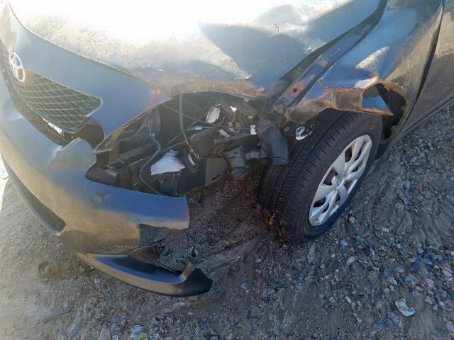 2T1BU40E89C137464 - 2009 TOYOTA COROLLA BASE  照片 9