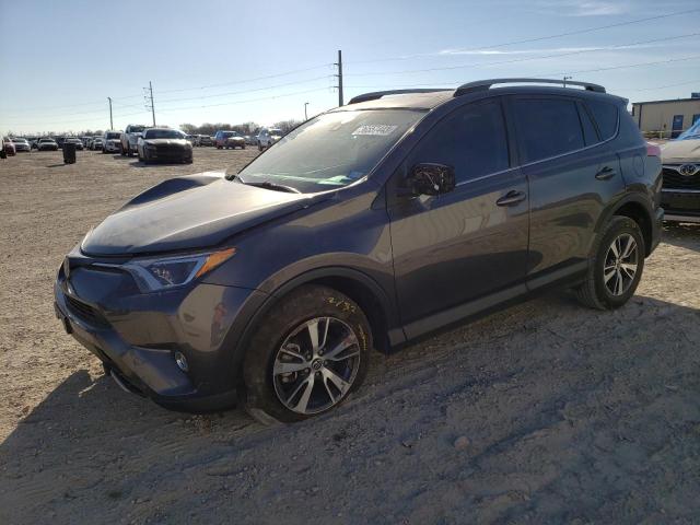 2T3WFREV9JW499413 - 2018 TOYOTA RAV4 ADVENTURE GRAY photo 1