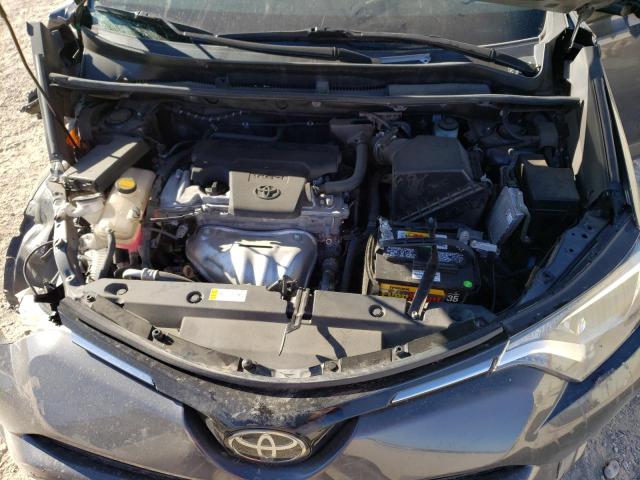 2T3WFREV9JW499413 - 2018 TOYOTA RAV4 ADVENTURE GRAY photo 12