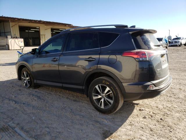 2T3WFREV9JW499413 - 2018 TOYOTA RAV4 ADVENTURE GRAY photo 2