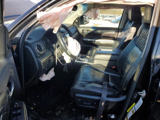 5TFAW5F17EX391016 - 2014 TOYOTA TUNDRA CREWMAX PLATINUM Schwarz Foto 7