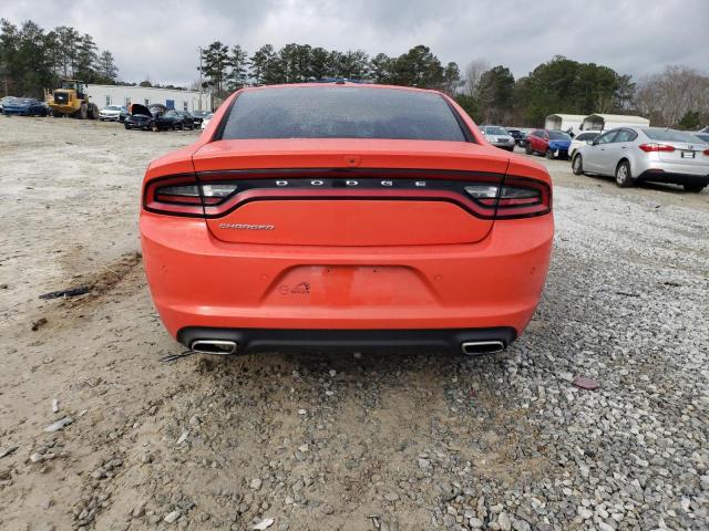 2C3CDXBG8LH149572 - 2020 DODGE CHARGER SXT ORANGE photo 6