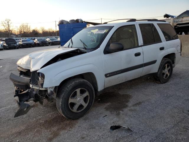 1GNDT13SX42316616 - 2004 CHEVROLET TRAILBLAZE LS WHITE photo 1