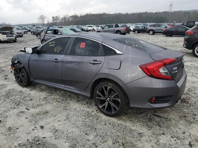 2HGFC2F82LH575745 - 2020 HONDA CIVIC SPORT 灰色 照片 2