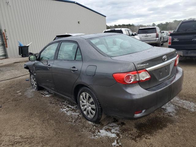 2T1BU4EE3CC782328 - 2012 TOYOTA COROLLA BASE BLUE photo 2