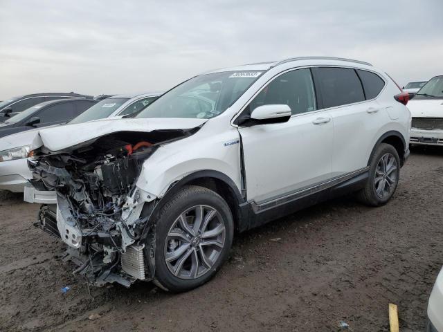 5J6RT6H94NL033880 - 2022 HONDA CR-V TOURING WHITE photo 1