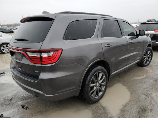 1C4RDJDGXHC928756 - 2017 DODGE DURANGO GT GRAY photo 3