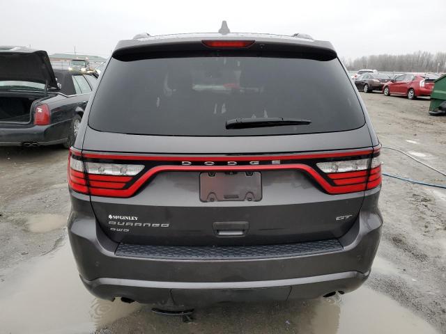 1C4RDJDGXHC928756 - 2017 DODGE DURANGO GT GRAY photo 6