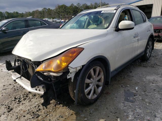 JN1AJ0HP6BM802084 - 2011 INFINITI EX35 BASE WHITE photo 1