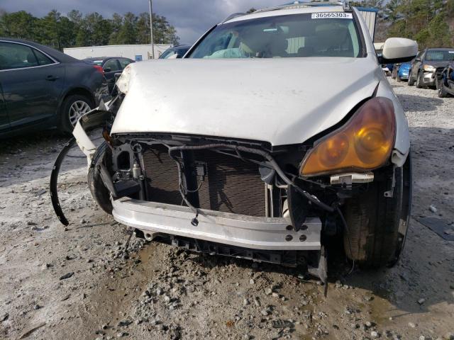 JN1AJ0HP6BM802084 - 2011 INFINITI EX35 BASE WHITE photo 5