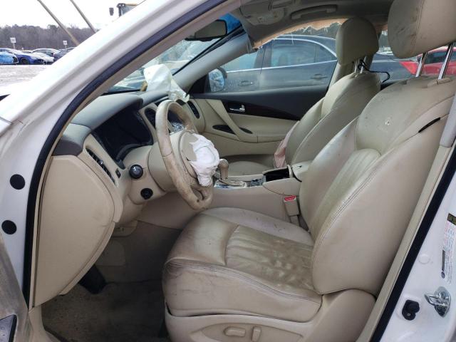 JN1AJ0HP6BM802084 - 2011 INFINITI EX35 BASE WHITE photo 7