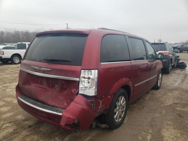 2C4RC1BG3FR565310 - 2015 CHRYSLER TOWN & COU TOURING RED photo 3