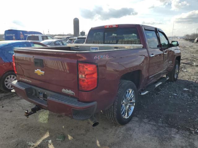 3GCUKTEJ4EG481677 - 2014 CHEVROLET SILVERADO K1500 HIGH COUNTRY MAROON photo 3