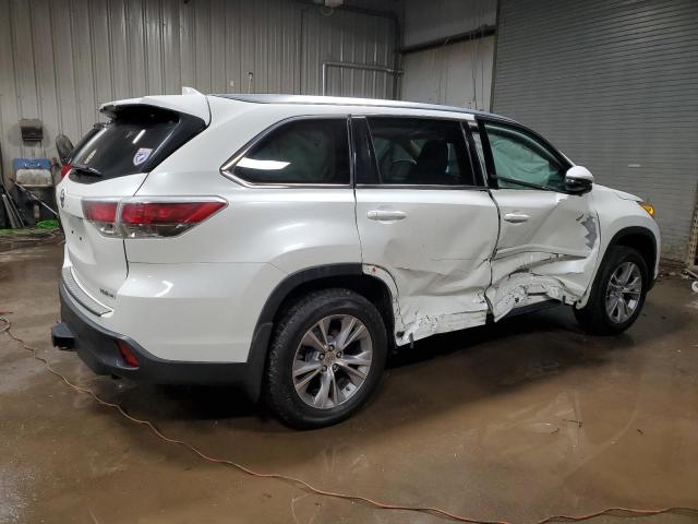 5TDJKRFH1ES040513 - 2014 TOYOTA HIGHLANDER XLE თეთრი ფოტო 3