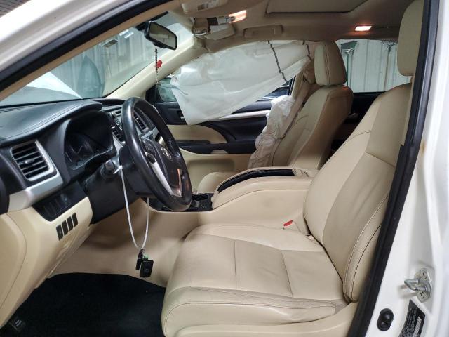 5TDJKRFH1ES040513 - 2014 TOYOTA HIGHLANDER XLE თეთრი ფოტო 7