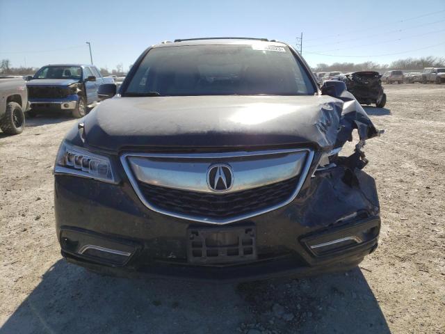 5FRYD3H85EB020352 - 2014 ACURA MDX ADVANCE BLACK photo 5