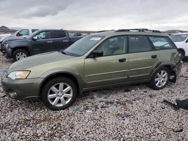 4S4BP61C467361971 - 2006 SUBARU LEGACY OUT GREEN photo 1