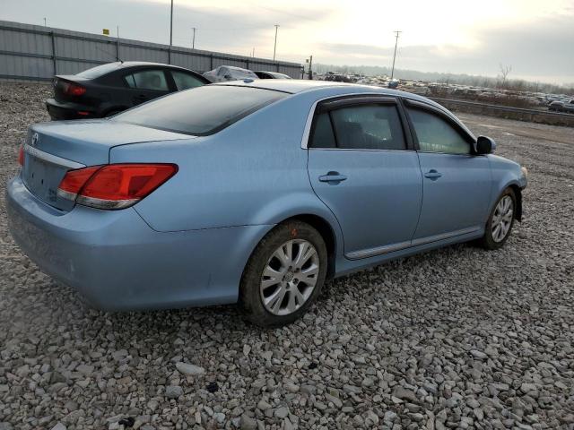 4T1BK3DB0BU410126 - 2011 TOYOTA AVALON BASE BLUE photo 3