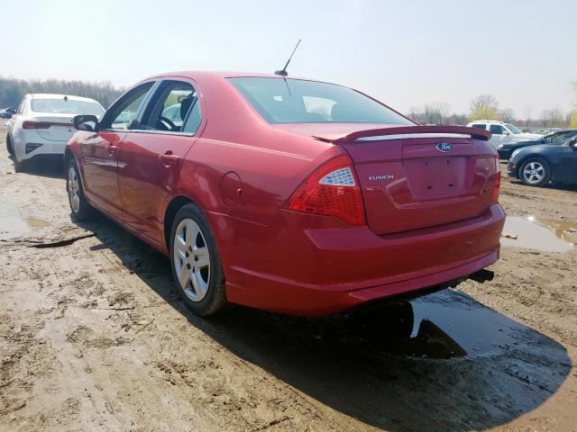 3FAHP0HA0BR113077 - 2011 FORD FUSION SE  photo 3