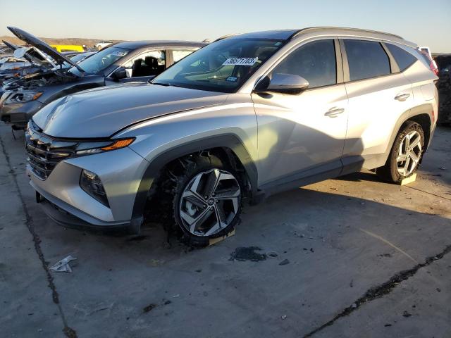 5NMJC3AE1NH133770 - 2022 HYUNDAI TUCSON SEL SILVER photo 1