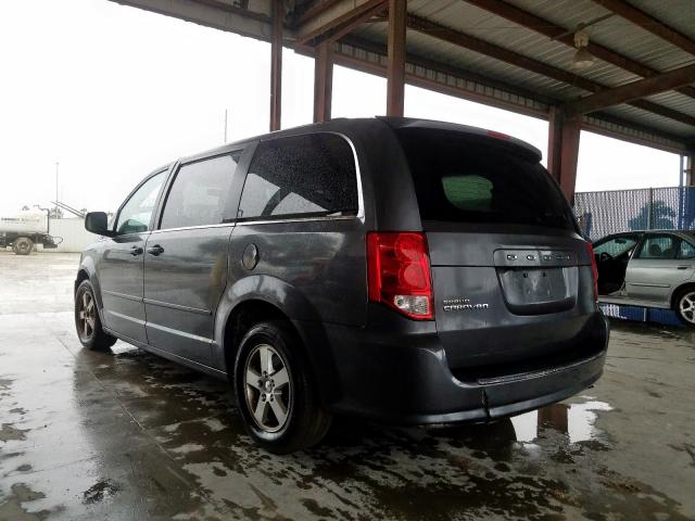 2C4RDGDG1DR549245 - 2013 DODGE GRAND CARAVAN CREW  photo 3